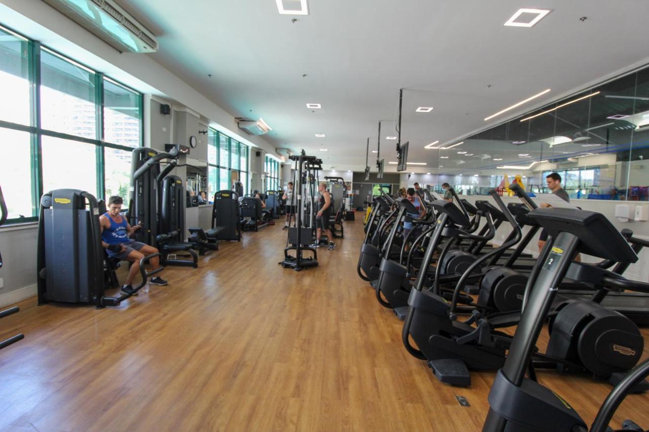 Barra Da Tijuca - 9 - Flat Premium Com Cozinha, Fogao Cooktop, Geladeira Grande, Smart Tv Grande, Lindo E Muitissimo Confortavel, Balsa Para A Praia Gratis E Estacionamento Gratuito Рио де Жанейро Екстериор снимка