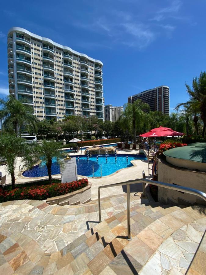 Barra Da Tijuca - 9 - Flat Premium Com Cozinha, Fogao Cooktop, Geladeira Grande, Smart Tv Grande, Lindo E Muitissimo Confortavel, Balsa Para A Praia Gratis E Estacionamento Gratuito Рио де Жанейро Екстериор снимка